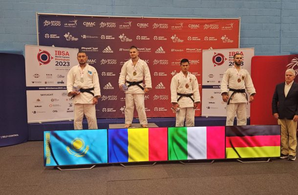 Alexandru Bologa, CAMPION MONDIAL la judo pentru nevăzători