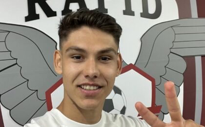 Antonio Sefer, alături de un fost fundaș al FCSB