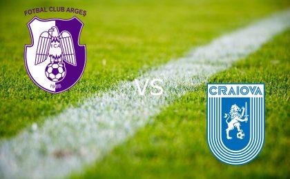 SuperLiga: FC Arges - U Craiova, derby zonal la poluri opuse 7 Arges CS U Craiova