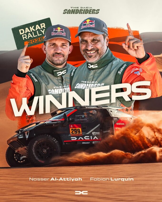 Dacia Sandriders se impune la Raliul Dakar 2026! 2 Dacia Sandriders se impune la Raliul Dakar 2026!