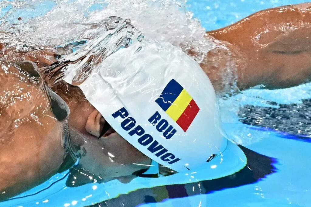 David Popovici a intrat în istoria Mondialelor de Natație!