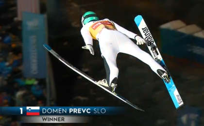 Domen Prevc, debut perfect în Turneul celor 4 Trambuline 1 Domen Prevc, debut perfect în Turneul celor 4 Trambuline