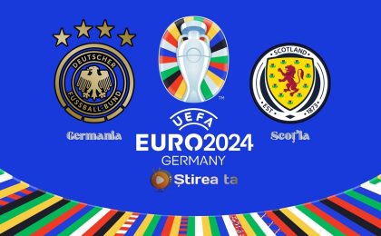 EURO 2024, gata de start! Germania - Scoția, ora 22:00