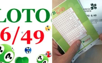 Loto 6/49: S-a câștigat marele premiu! Unde a fost vândut BILETUL norocos 1 Loto 6/49: S-a câștigat marele premiu! Unde a fost vândut BILETUL norocos