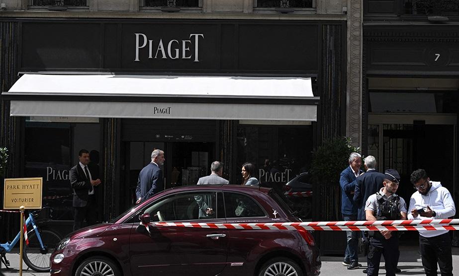 Magazin Piaget Paris jefuit
