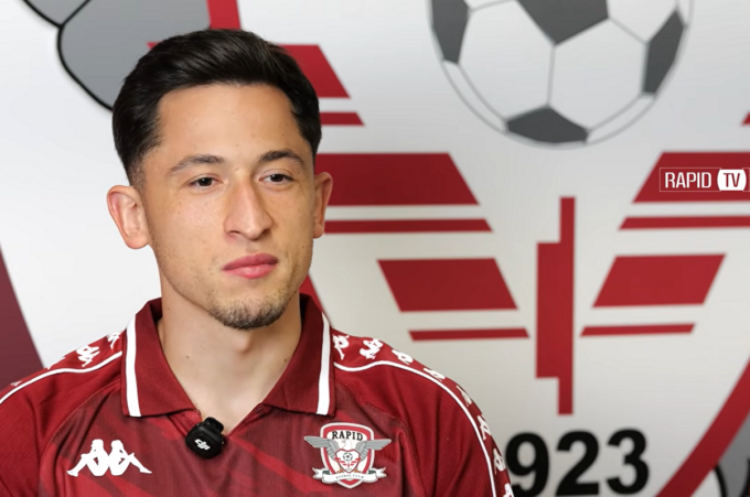 Olimpiu Moruțan, primul interviu în tricoul Rapidului