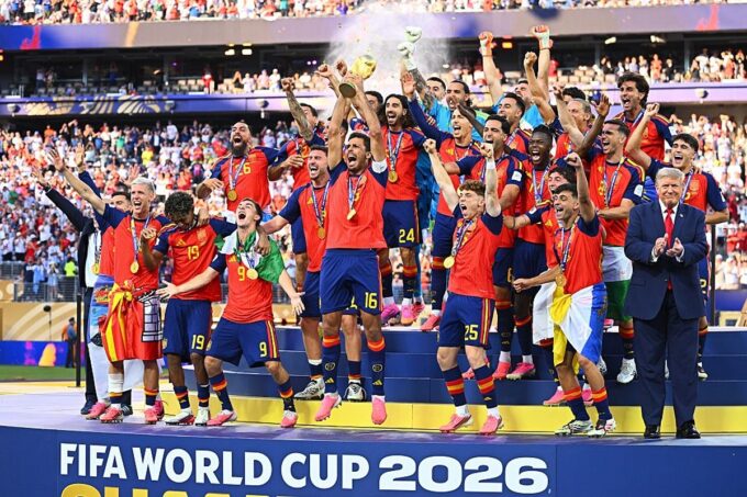 Spania a redevenit campioană mondială la fotbal! 2 Spania campiona mondiala