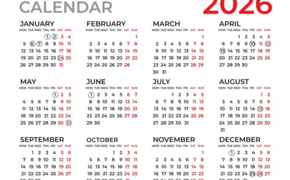 Ce zile libere vor avea românii în 2026