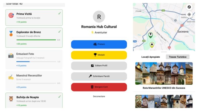 „România, Hub Cultural”: aplicația care schimbă modul în care călătorim