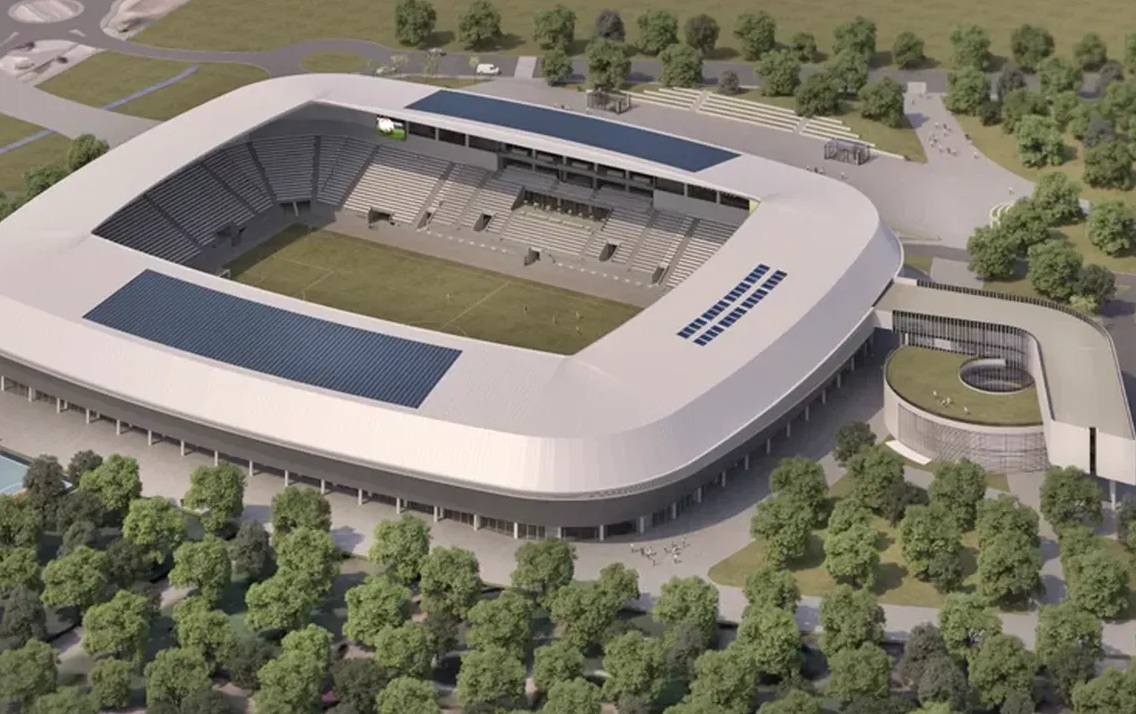 Încă un stadion nou apare în România!